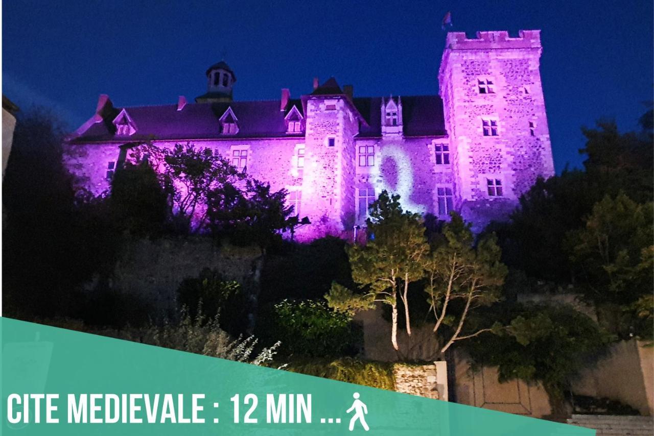 Artbleu -Tout Confort - Ideal Pros - Proche Commerces Montluçon Dış mekan fotoğraf